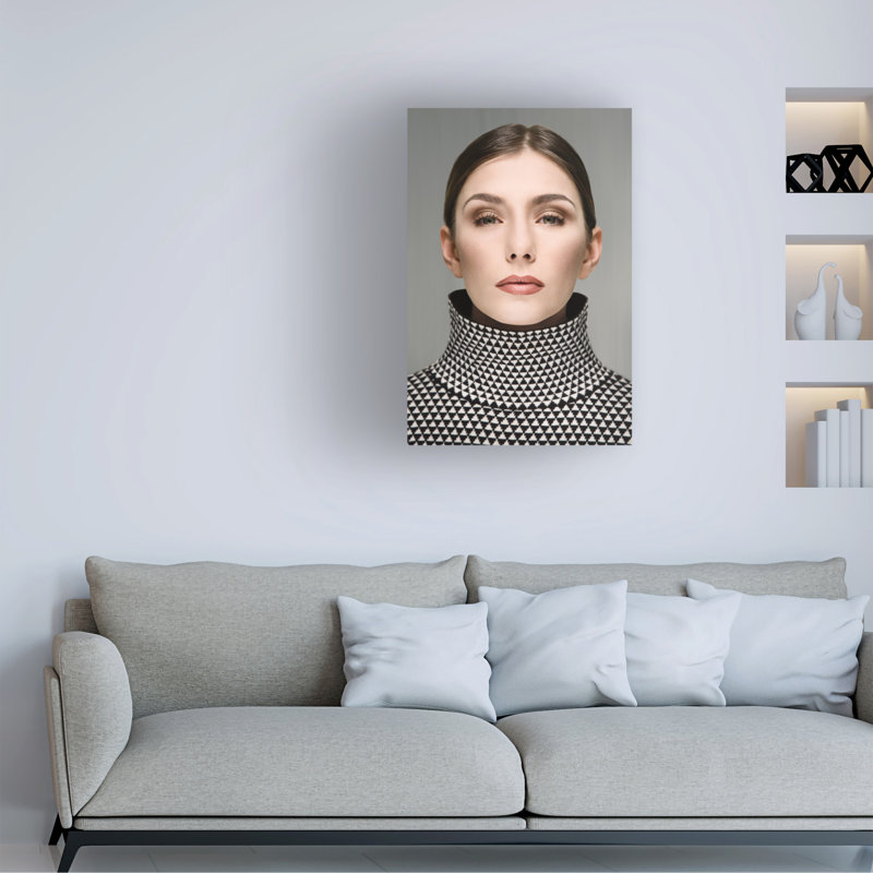 Art sur toile David Aristote, H 19 po x l 12 po