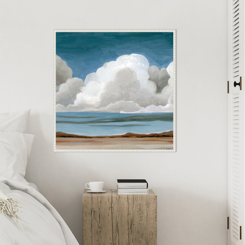 "Wide Plains I" par Grace Popp, reproduction d'art sur toile encadrée, H 30 po x l 30 po
