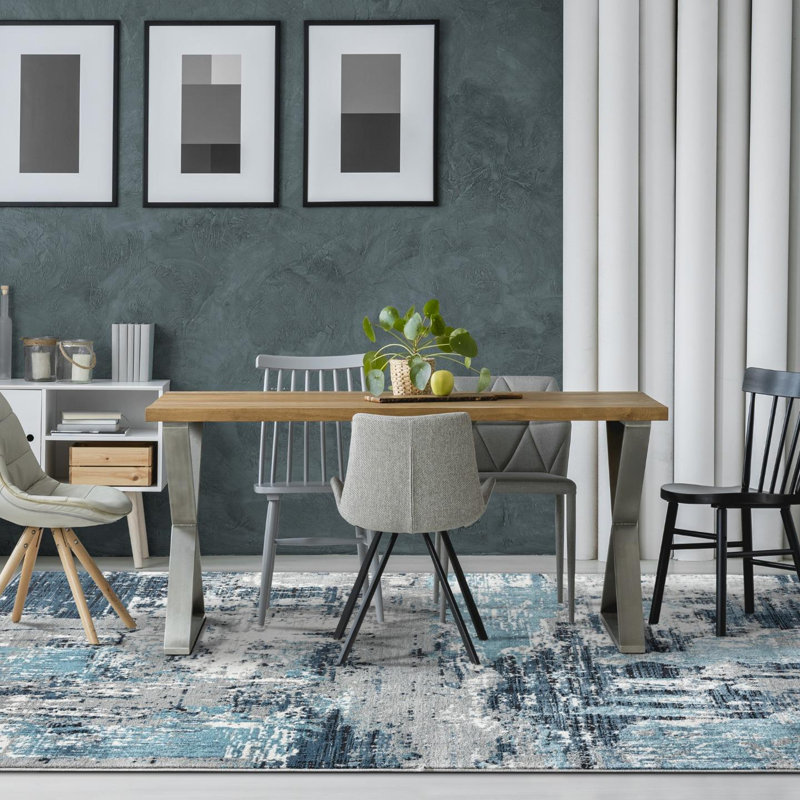 Sharne Abstract Indoor Rug, Rectangle 3'11" x 5'3"