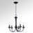 Richeson 19" W 5-Light Dimmable Empire Chandelier-1065440244