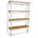 180cm H x 120cm W Solid Wood Ladder Bookcase