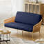 Housse pour canapé-lit réversible en tissu de polyester réversible avec fermeture à glissière 3 côtés-96484505-87758523