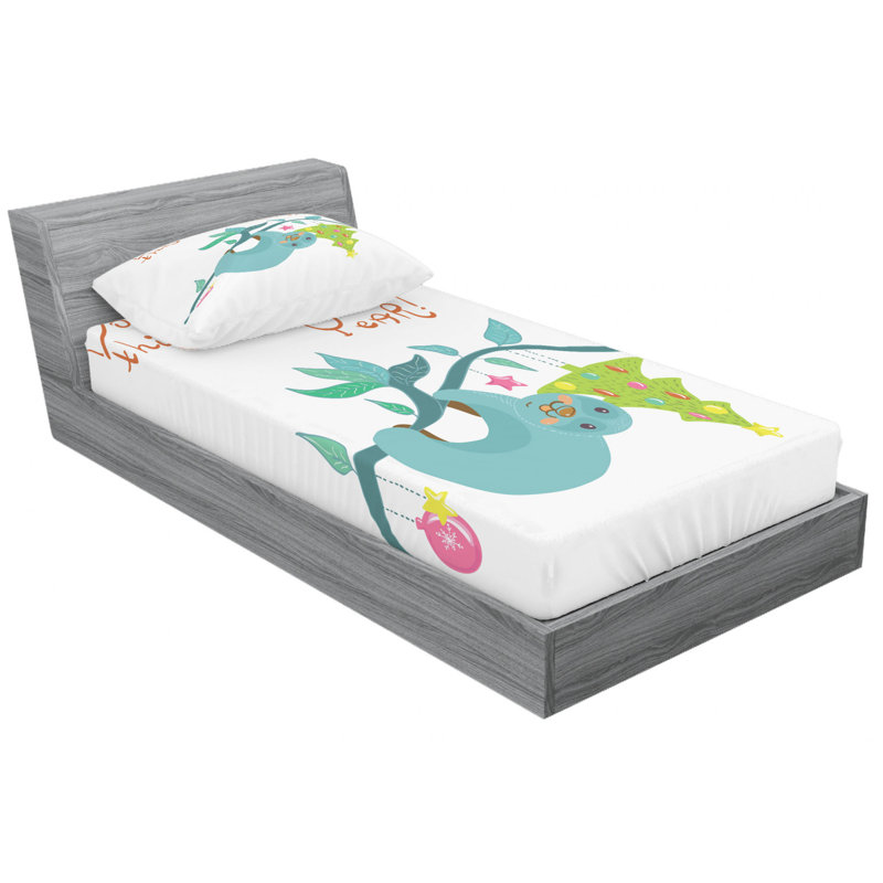 Microfiber Sheet Set, Twin Sheet Set + Fitted Sheet + 1 Pillowcase