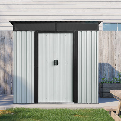 Serene Modern Galvanized Steel Weatherproof Tool Haven.