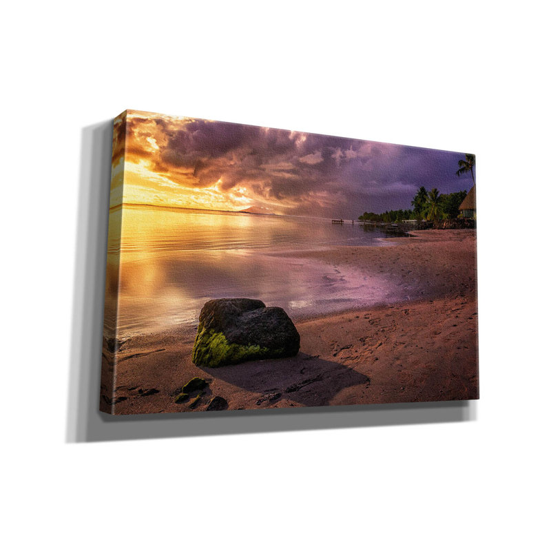 Sur toile, H 12 po x l 18 po x P 0,75 po