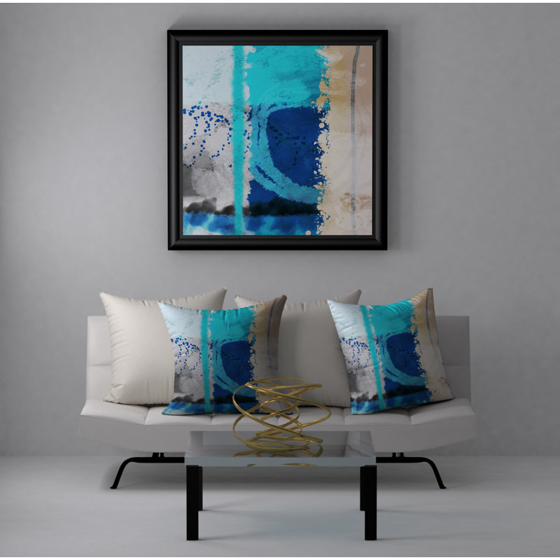 Housse de coussin carrée/insert, 20 po X 20 po