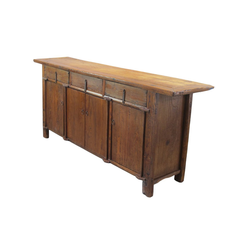 19th Century Rustic Elm Buffet