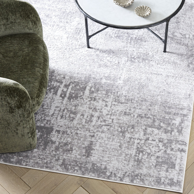 Tapis abstrait Grandview 700 Performance, Greige/Ivory, Rectangulaire 8 pi x 10 pi