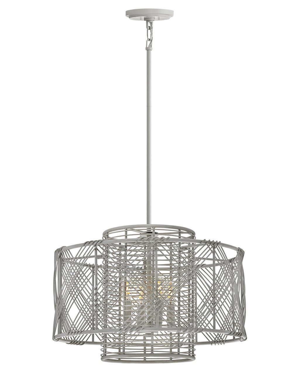 Brooke 4-Light Chandelier, Light Ashwood