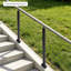 2Pcs Slope Cable Railing Posts, Cable Railing Post for 25-40 Degrees Slope-137996031
