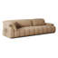 Coussin de canapé modulaire en polyester couleur thé laiteux-1215214817
