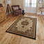 Waynesburg Flatweave Black/Cream Area Rug-23083007