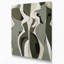 Abstrait art figuratif brun sur toile 91-1338134686
