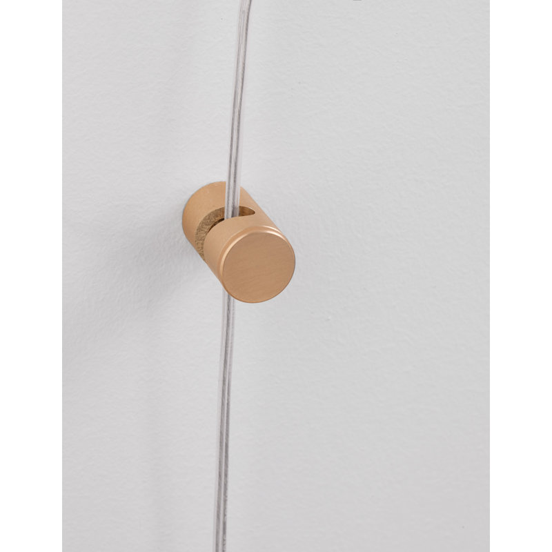 1 - Light Gold LED Unique/Statement Pendant