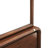 Mason Park Offset Chest With Storage Mirror - Umber
