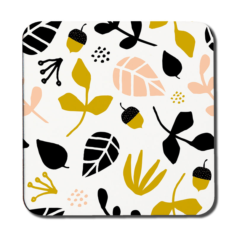 Square 6 Piece Coaster Set