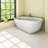 66-15/16" X 31-1/2" Whirlpool And Air Bath  Soaking Combination Tub With Adjustable Speed Air Blower And Air Type Control Switch, White