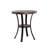 Aleira 2-Person Round Manufactured Wood Dining Set with Swivel Stools