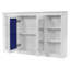Armoire de toilette avec miroir 47 po-1351407053