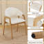 Upholstered Side Chair in White