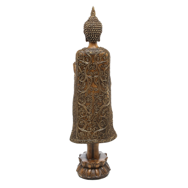 Standing Thai Buddha Figurine