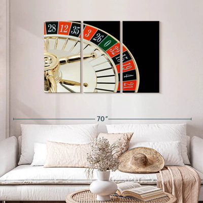 Senne roulette de casino doré