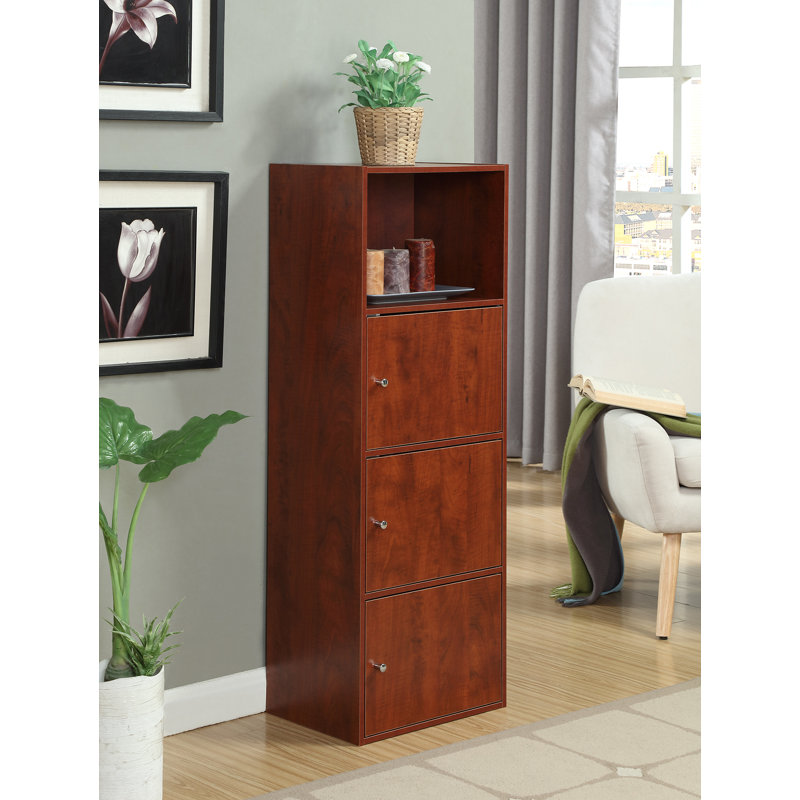 Argonaut 3-Door Accent Cabinets, Cherry