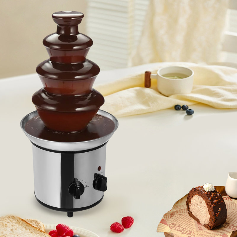 4-tier Electric Chocolate Fountain