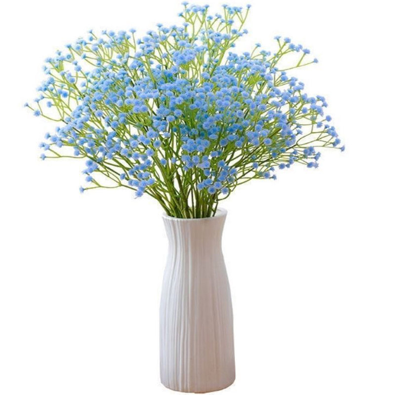 Arrangement floral Baby's Breath, Bleu, H 23,63 po x l 3,9 po x P 3,9 po