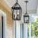 3 Light 16.4''H Iron Outdoor Hanging Lantern