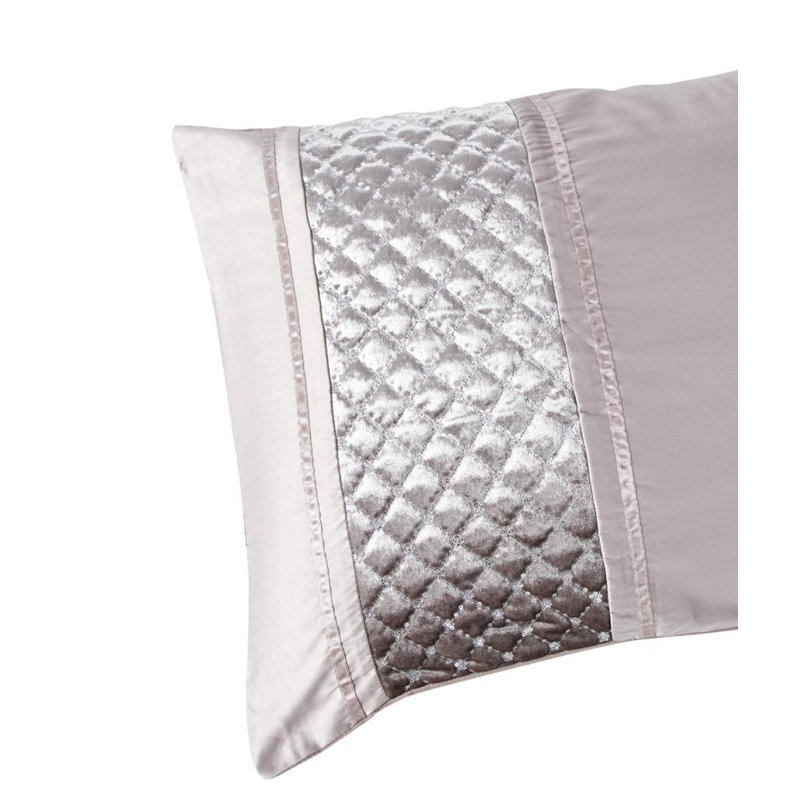 Cheng Polyester Bedding with Pillowcases Included, Mink, Super King - 2 Standard Pillowcases