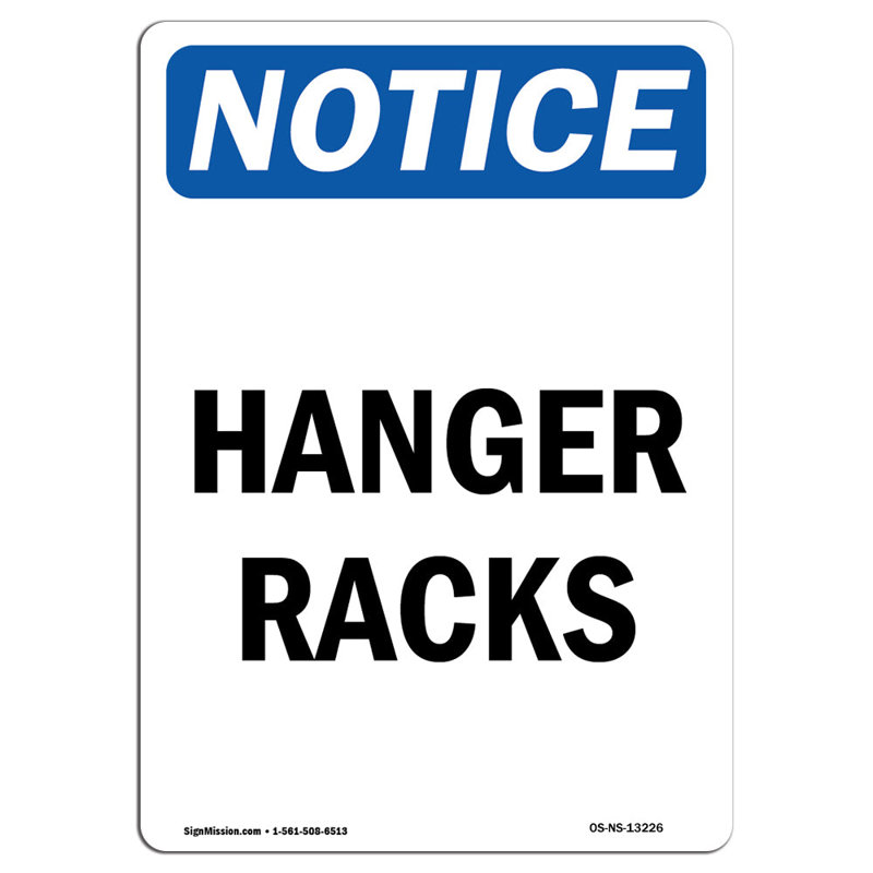 Hanger Racks Sign