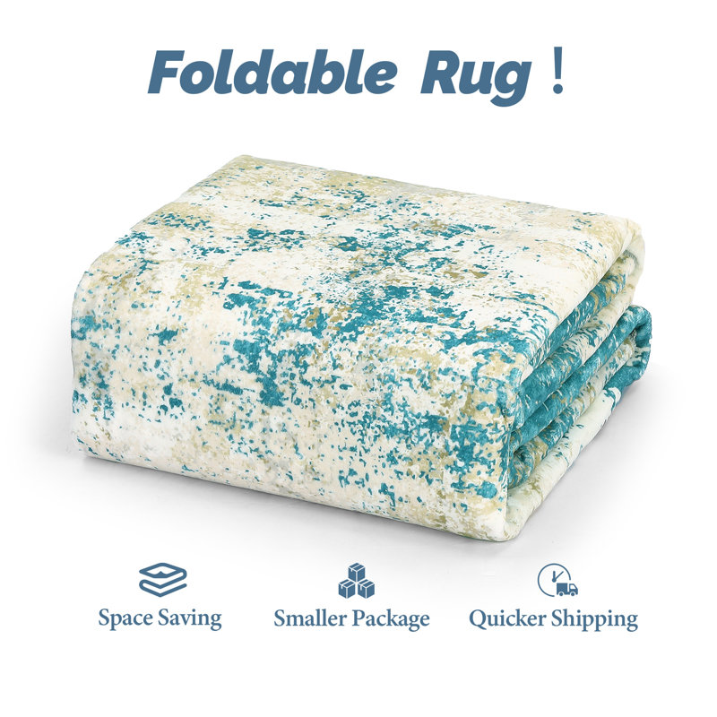 Tapis moderne et abstrait, Rectangle 6 pi x 9 pi