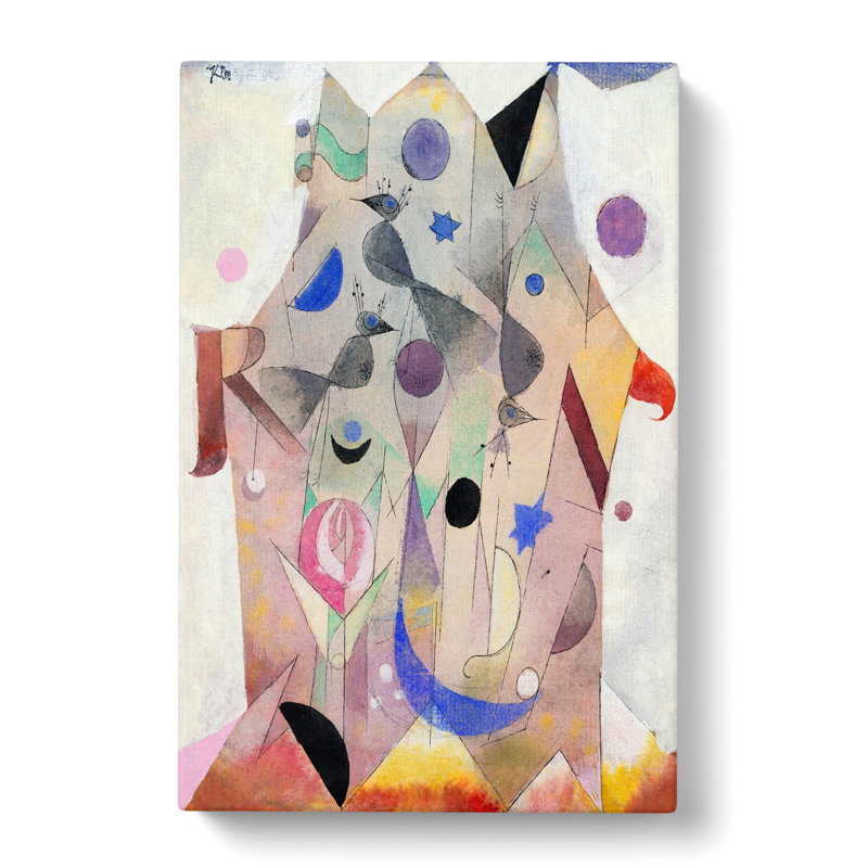 Persian Nightingales by Paul Klee - Wrapped Canvas, 60cm H x 40cm W x 3cm D