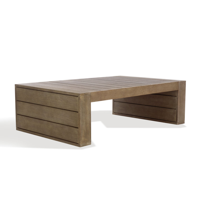 Santiago Eucalyptus Patio Coffee Table