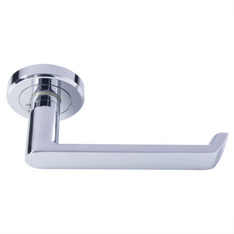 Serozzetta Concept Latch Door Handle, Polished Chrome