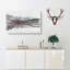Lake Reflection In Abstract - Wrapped Canvas-55308488