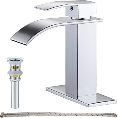 Ensemble de robinet de lavabo de salle de bain Mosson Waterfall