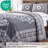 Alistair Lightweight Cotton Blend Jacquard Traditional Medallion Bedspread Set-2118568879-2126126917