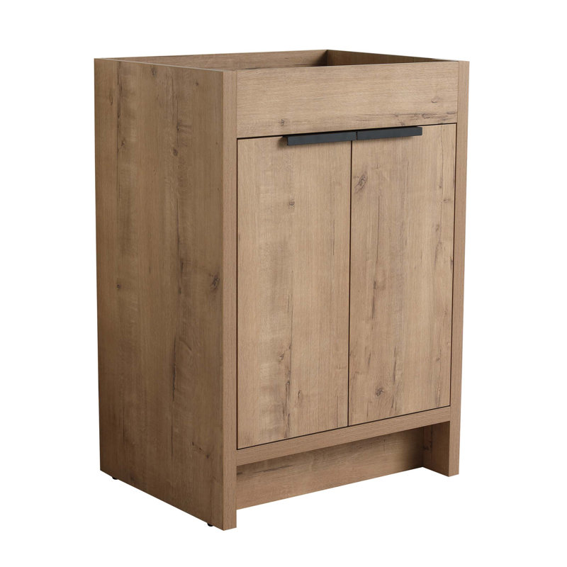 Freestanding Bathroom Vanity  2 Soft-Close Cabinet Doors