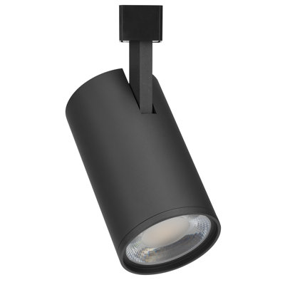 LED dimmable 3 wire track head. 3 wattage setting 24W, 30W, 36W. 5 kelvin color temprature 27K,3K,3.5K,4K,5K. Also come with a 36 and 55 degree len for different beam spreads