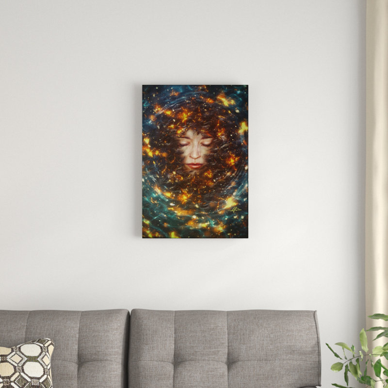 « pause », impression sur toile tendue, H 40 po x l 26 po