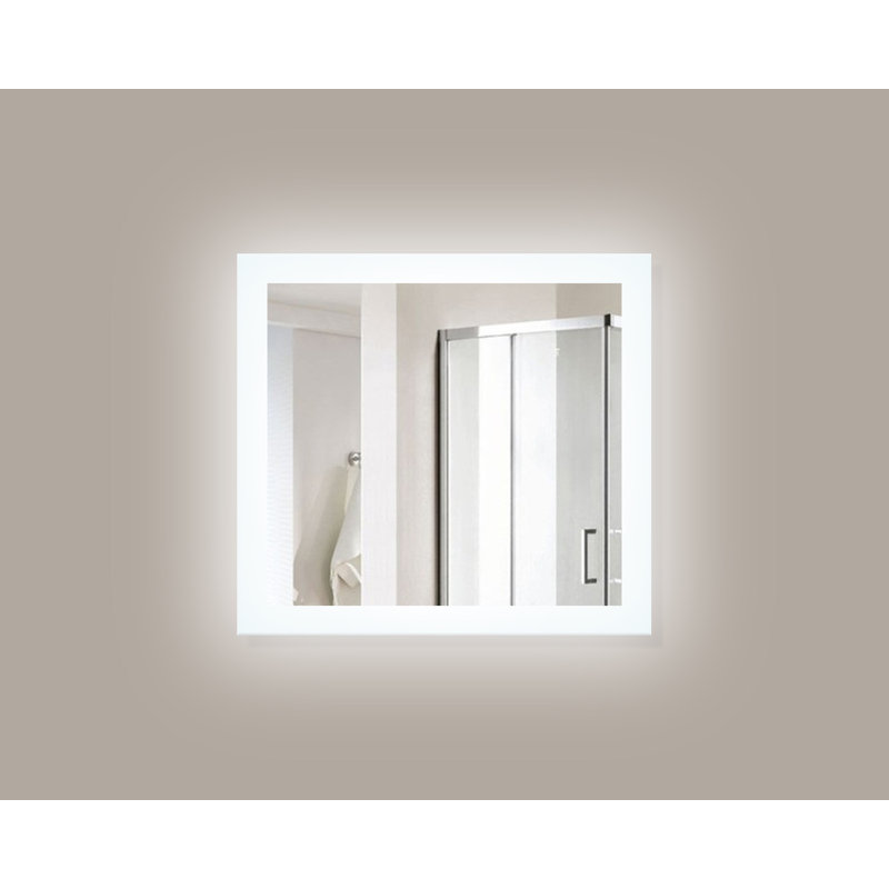 Burrard Glass Wall Mirror, 27" H x 48" W