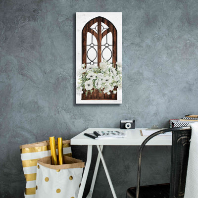 Epic Graffiti 'Window Arch Floral I' By Cindy Jaco " Window Arch Floral I " by Cindy Jacobs