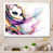 Toile blanche avec cadre photo