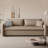 Simple Modern Tech Fabric Extendable Storage Living Room Sofa