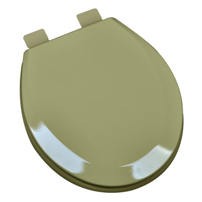 Siège de toilette rond en bois moulé