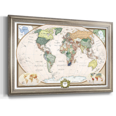 " Push Pin Map "