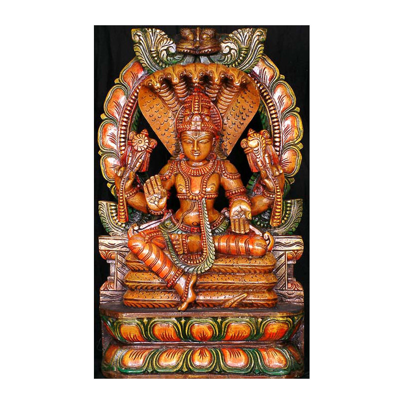 Vishnu sur Sheshnaag