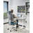 VISCOUNT Polyester Blend Office Chair with Headrest